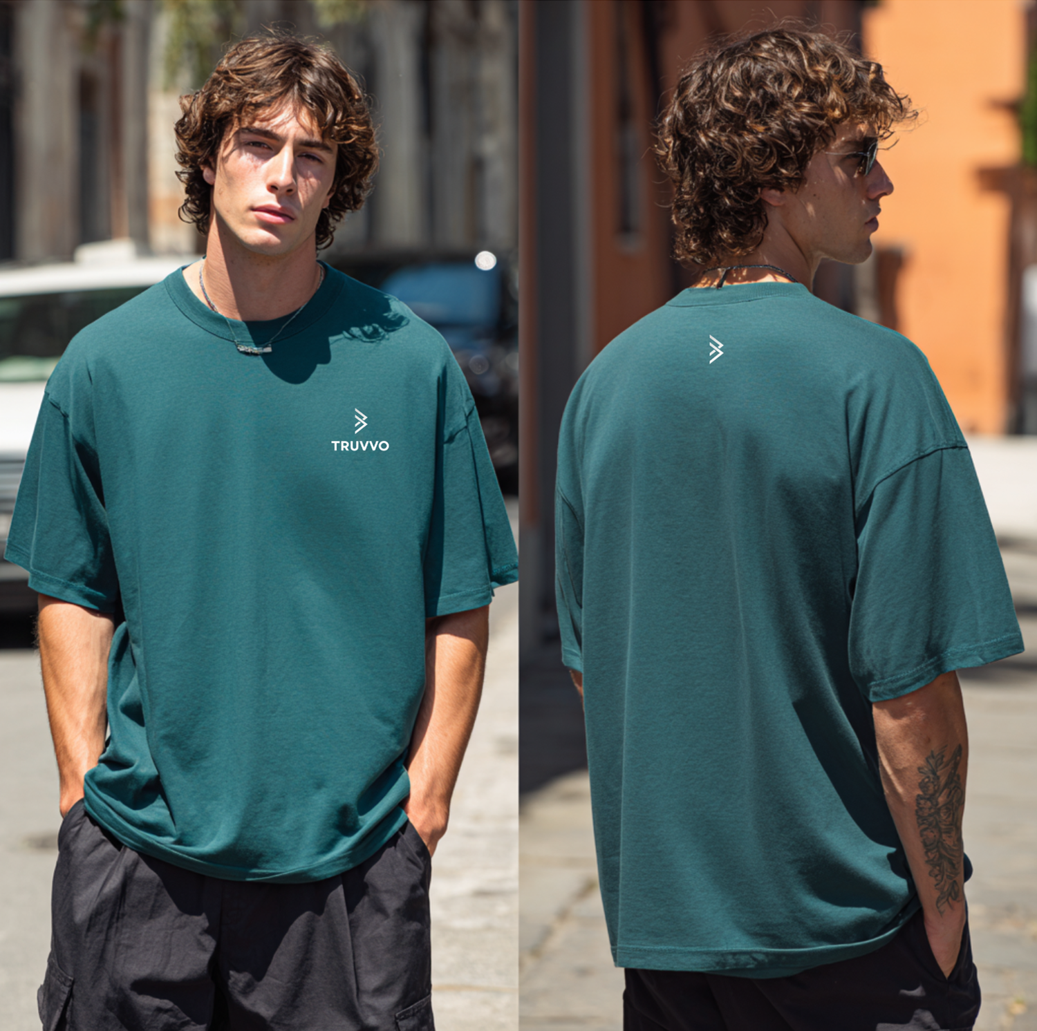 Men’s Oversized T-Shirt - Green