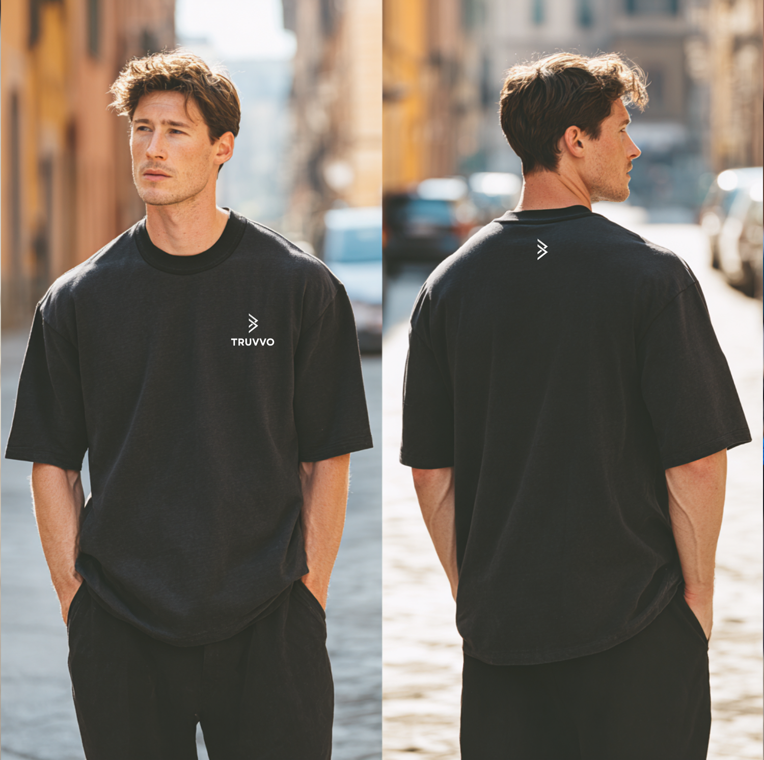 Men’s Oversized T-Shirt - Black